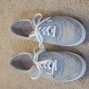 Gray Keds size 8
